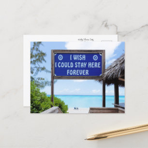 Tropical Paradise Postcard