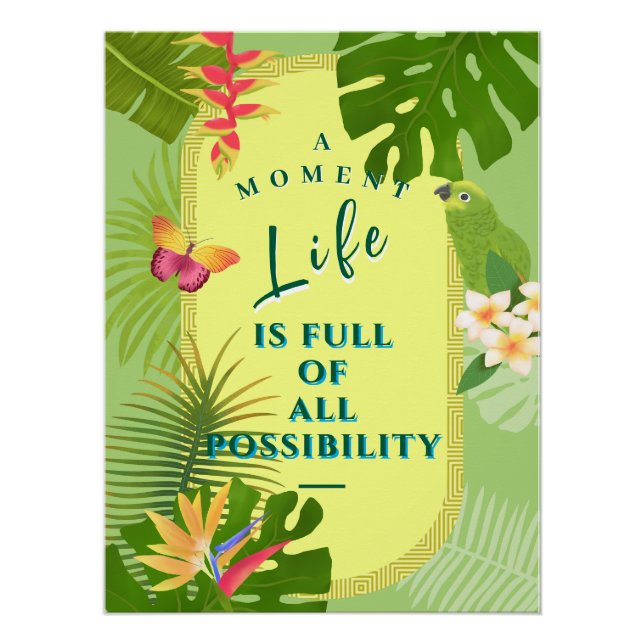 Tropical Paradise  Poster (Front)