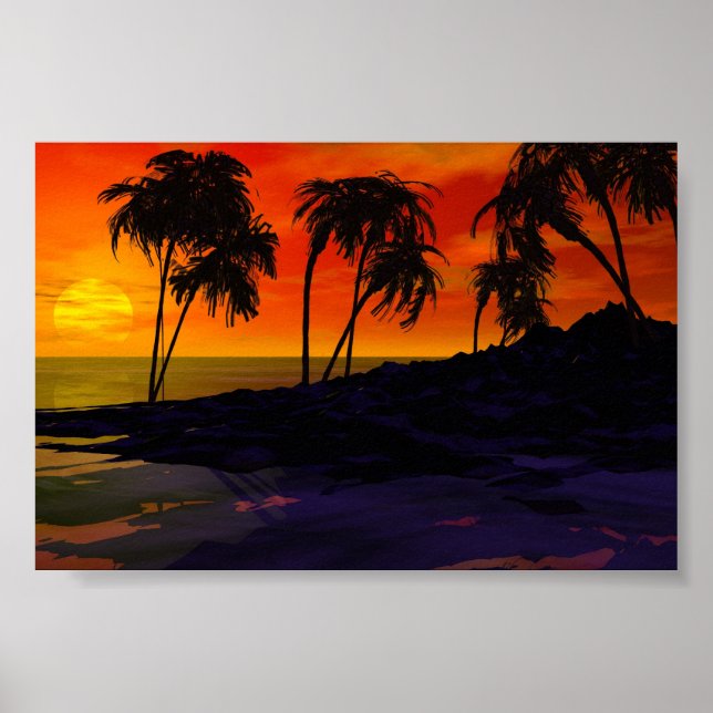 Tropical Paradise Poster (Front)