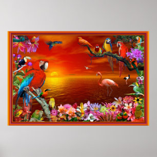 Tropical Paradise Poster