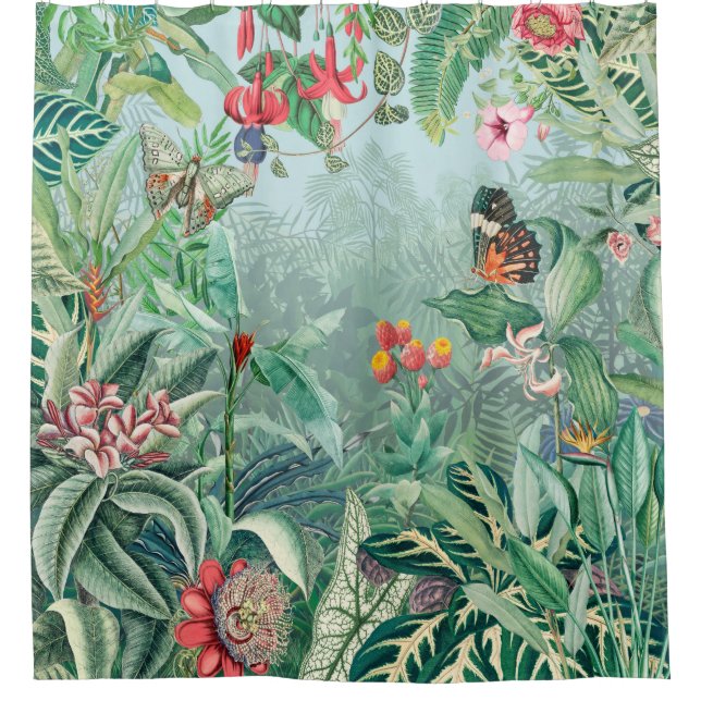 Tropical Paradise Shower Curtain (Front)