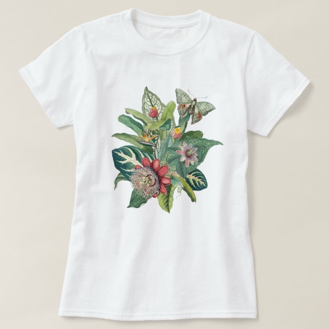 Tropical Paradise T-Shirt (Design Front)