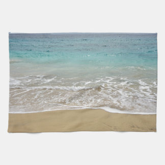 tropical paradise tea towel