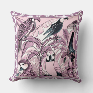 Tropical Paradise Throw Pillow