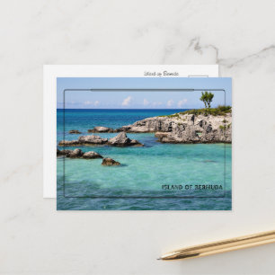 Tropical Paradise Travel Postcard