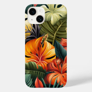 Tropical Paradise Vibrant Blooms  Case-Mate iPhone 14 Case