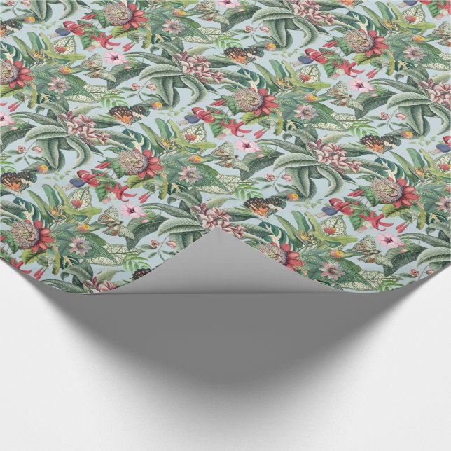 Tropical Paradise Wrapping Paper (Corner)