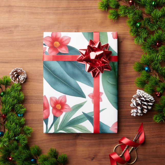 Tropical Paradise Wrapping Paper (Holiday Gift)