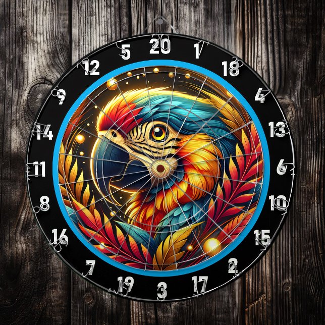 Tropical Parrot Dartboard for Fun Nights (Creator Uploaded)