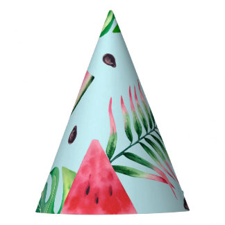 Tropical party hat