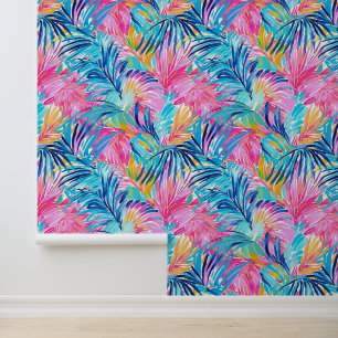 Tropical Pastel Breeze Wallpaper