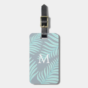 Tropical Pastel ⎢Monogram Luggage Tag