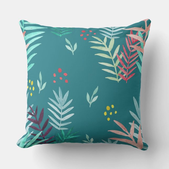 Tropical Pattern #4 Outdoor Cushion (Front)