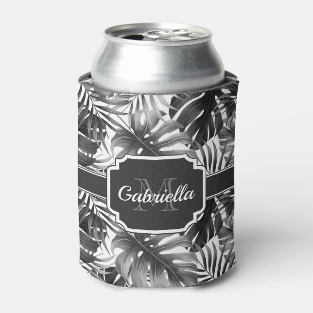 Tropical Pattern Can Cooler (Can Front)