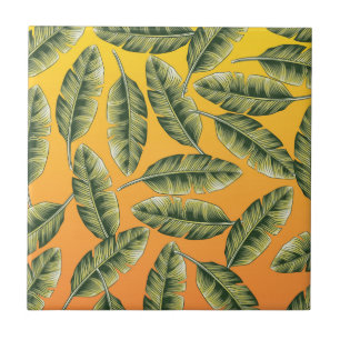 Tropical Pattern Ceramic Tile