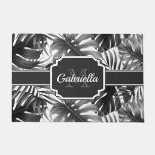 Tropical Pattern Doormat