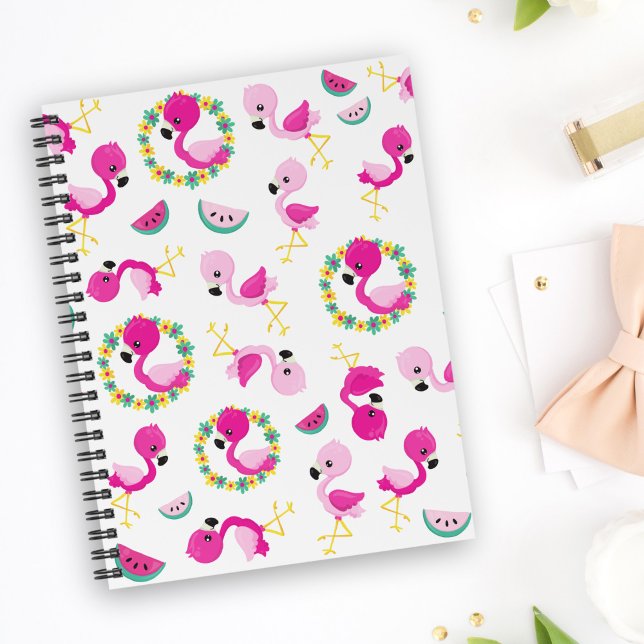 Tropical Pattern, Flamingos, Watermelons, Flowers Planner (Creator Uploaded)