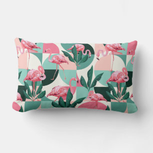 Tropical Pattern Lumbar Pillow
