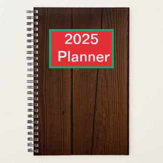 Tropical Pattern Monogram Planner