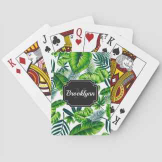Tropical Pattern Playing Cards