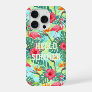 TROPICAL PATTERNED  iPhone 15 PRO CASE