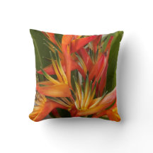 Tropical Pillow Bird of Paradise