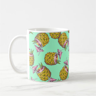 Tropical Piña Colada Pattern –Refreshing Summer Coffee Mug