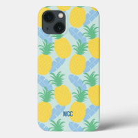 Tropical Pineapple Banana Leaves Personalised