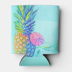 Tropical Pineapple Can Cooler