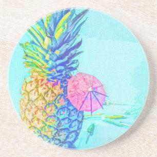 Tropical Pineapple Coaster