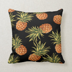 Tropical Pineapple Decorative Throw Pillow
