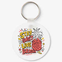 Tropical Pineapple Design Fun Colourful Summer