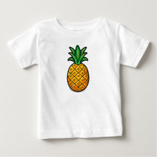 Tropical Pineapple: Flavour of Summer Baby T-Shirt