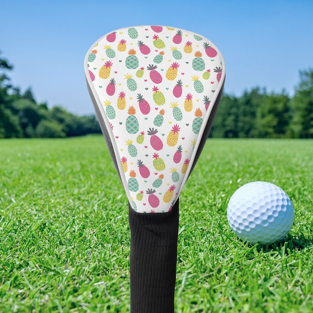 Tropical Pineapple Golf Head Cover (Creator Uploaded)
