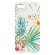 Tropical pineapple Hawaii iPhone 7 Clearly™ Def