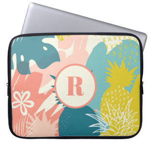 Tropical Pineapple Laptop Sleeve