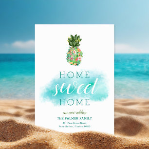 Tropical Pineapple Magnetic Moving Announcement