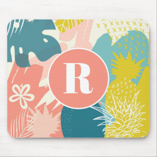 Tropical Pineapple Mouse Pad