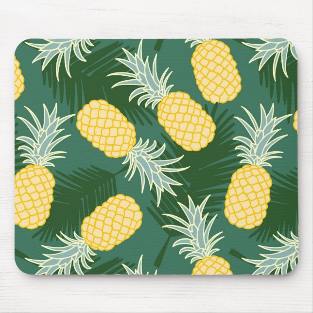 Tropical pineapple mouse pad (Front)
