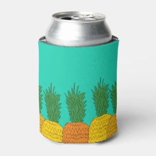 Tropical Pineapple Party Beer Coozies