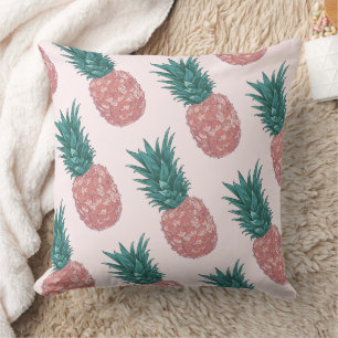 Tropical Pineapple Pattern Cushion