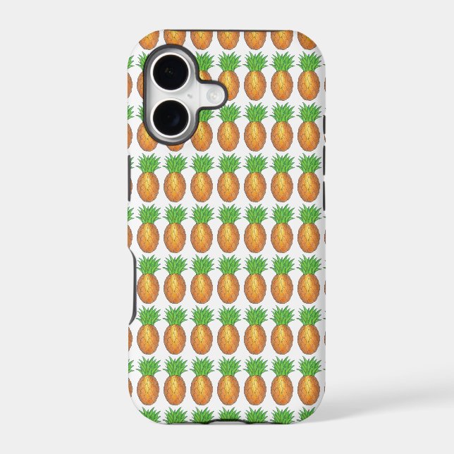 Tropical Pineapple Pineapples Cell Phone Case (Back)