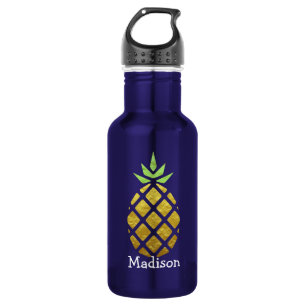 Tropical Pineapple With Your Name 532 Ml Water Bottle