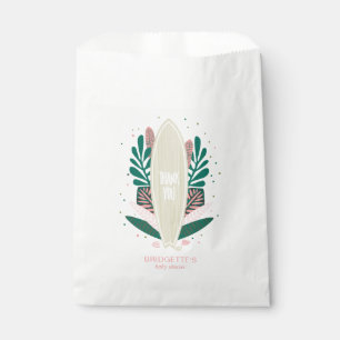 Tropical Pink Baby On Board Favour Bag