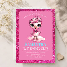 Tropical Pink Flamingo 1st Birthday Party