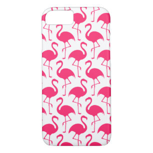 Tropical Pink Flamingo Pattern iPhone 8/7 Case