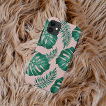 Tropical Pink & Green Palm Leaves Seamless Pattern iPhone 11 Case<br><div class="desc">The Tropical Pink & Green Palm Leaves Seamless Pattern is a vibrant and lively design featuring an assortment of pink and green palm leaves arranged in a repeating pattern. The pattern has a seamless layout, meaning that the edges of the design blend together seamlessly to create a continuous and uninterrupted...</div>