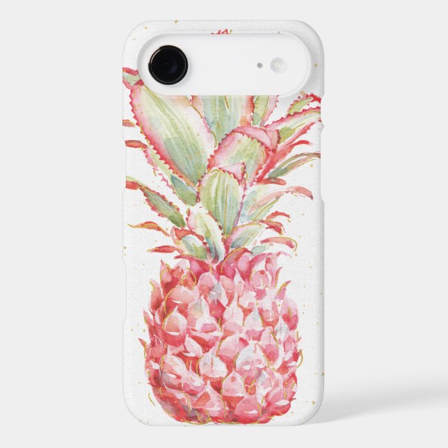 Tropical | Pink Pineapple Case-Mate iPhone Case (Back)