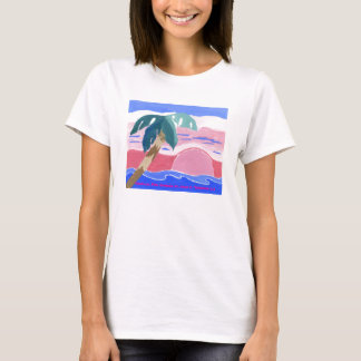 Tropical Pink Sunrise T-shirt