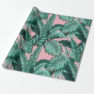 Tropical Pink Wrapping Paper